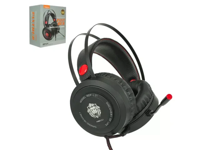 هدست سیمی گیمینگ با جک 3.5 میلیمتری رسی Recci REP-L21 Wired Gaming Headset