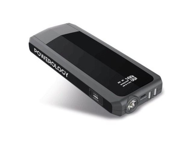 پاوربانک 16000 و جامپ استارتر خودرو پاورولوژی Powerology JumpStart Power Bank PPBCHA29