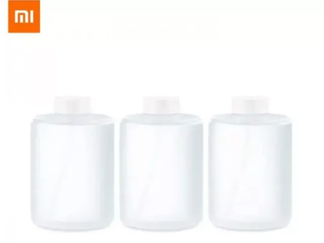 مایع دستشویی سه عددی دستگاه فوم‌ساز شیائومی Mi Simpleway Foaming Hand Wash 320ml PMXSY01XW