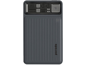 پاوربانک 10000 پرودو Porodo Slim Power Bank PD-PBFCH029 توان 22.5 وات و کابل متصل