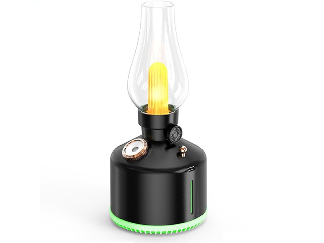 چراغ خواب رومیزی فانتزی طرح چراغ نفتی ایکس او XO HF06 Kerosene Lamp Colorful-styles Atmosphere Night Lamp Humidification Spray