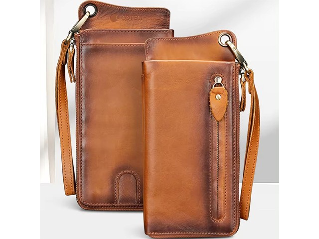 کیف پول و کیف موبایل با ظرفیت زیاد کوتتسی Coteetci Long Handheld Cell Phone Wallet C 14077