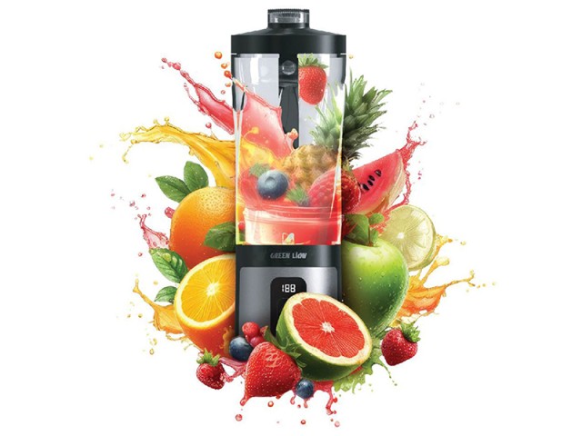مخلوط کن قابل حمل گرین لاین Green Lion Projet Blender GNPJ7BLDRBK ظرفیت 600 میلی لیتر