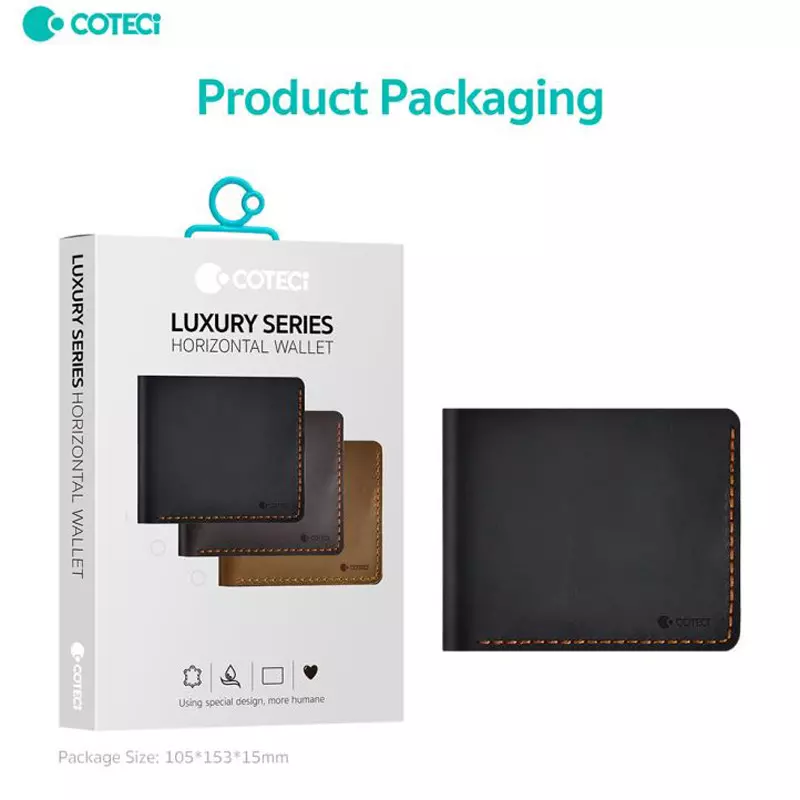 کیف پول چرمی مردانه لوکس کوتسی 14068