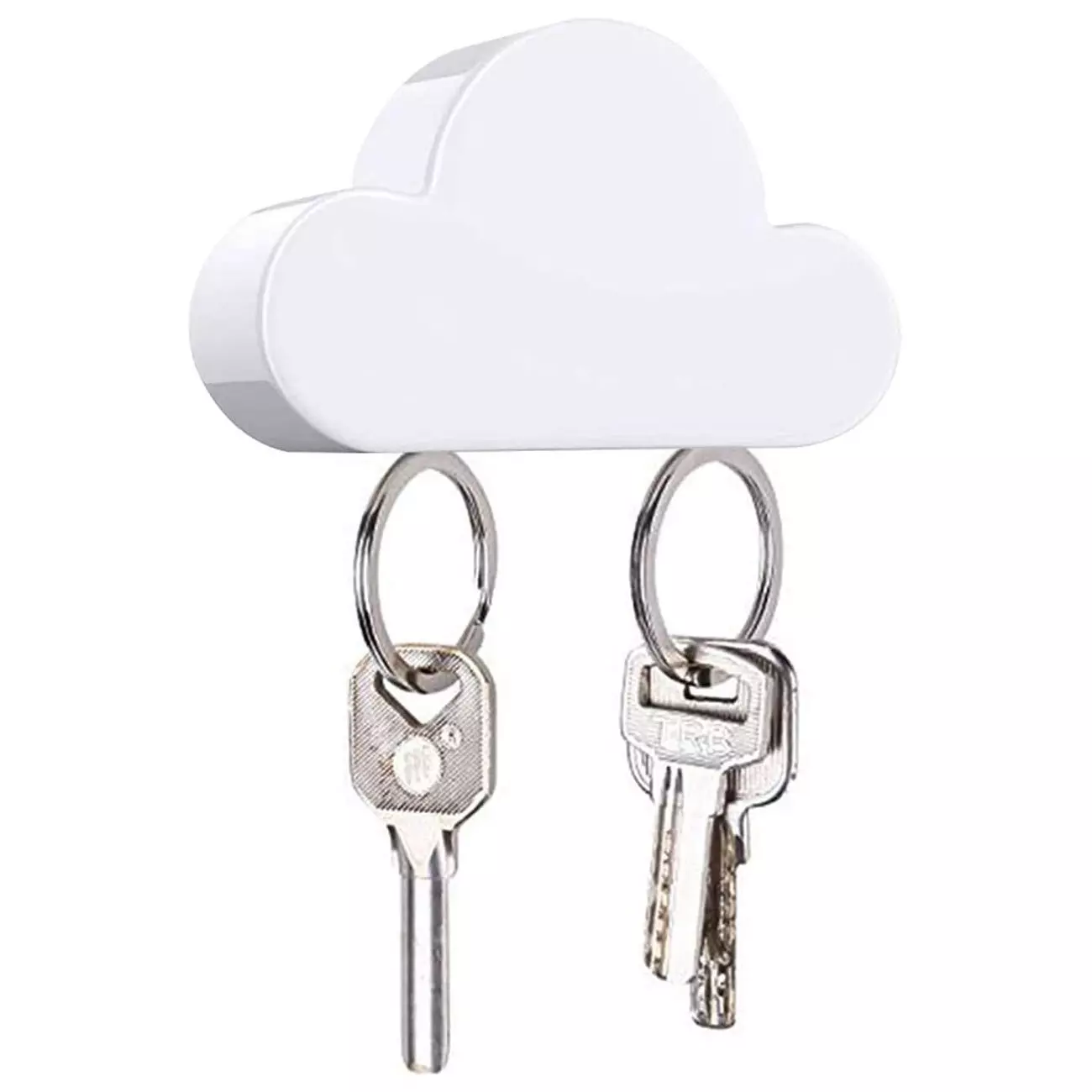 جاکلیدی دیواری مغناطیسی فانتزی طرح ابرPermanent magnetic keychain with cloud des