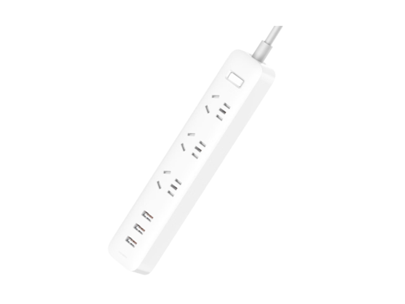 چند راهی سه سوکت و سه یو اس بی شیائومی Xiaomi Mi Power Strip Europlug XMCXB01QMN