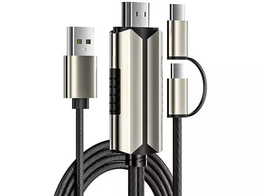 مبدل او تی جی و کارت خوان لایتنینگ کوتتسی Coteetci lightning card reader 6in1 33008