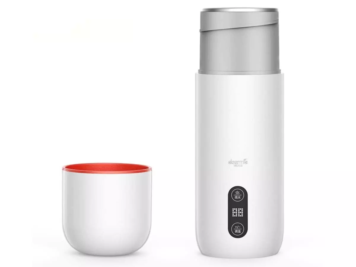 فلاسک برقی قابل حمل شیائومی Xioami Derma Electric Hot Water Cup DEM-DR035S