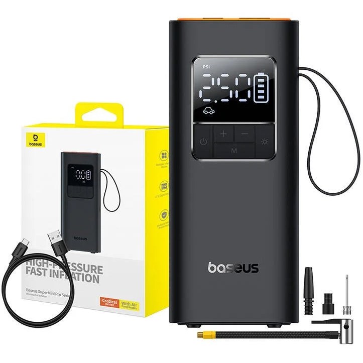 کمپرسور باد شارژی بیسوس مدل SuperMini Pro BS-CG016