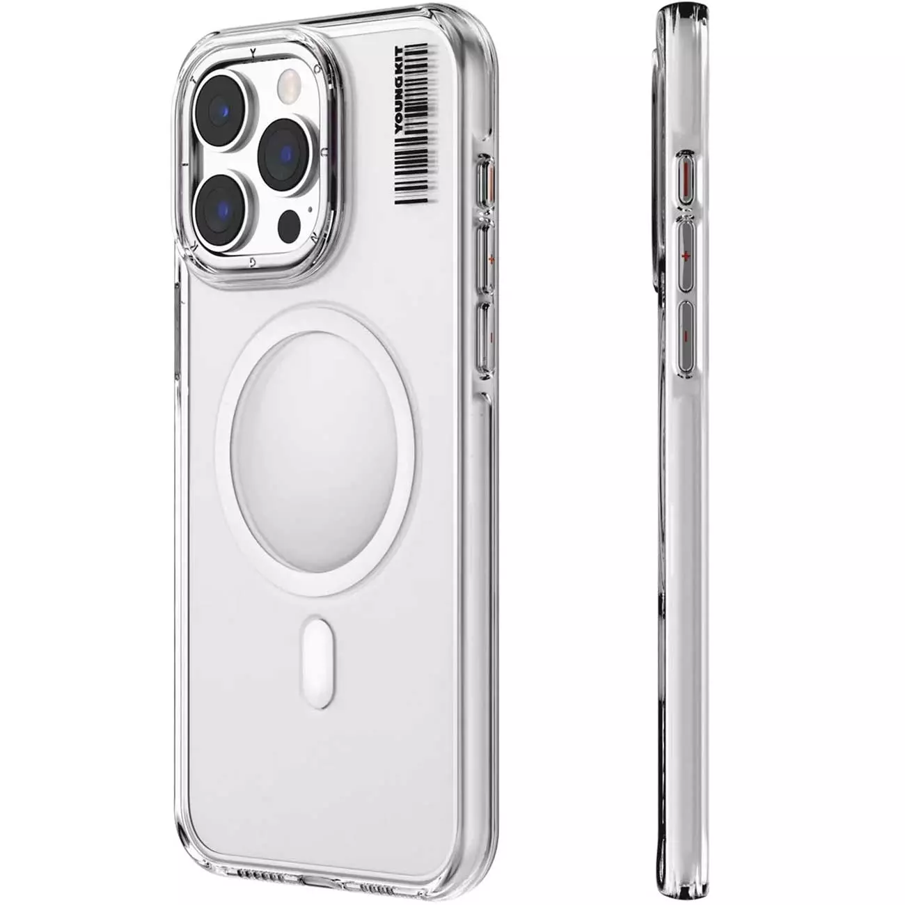 قاب شفاف گوشی آیفون 16 پرومکس یانگ‌کیت JDcx002