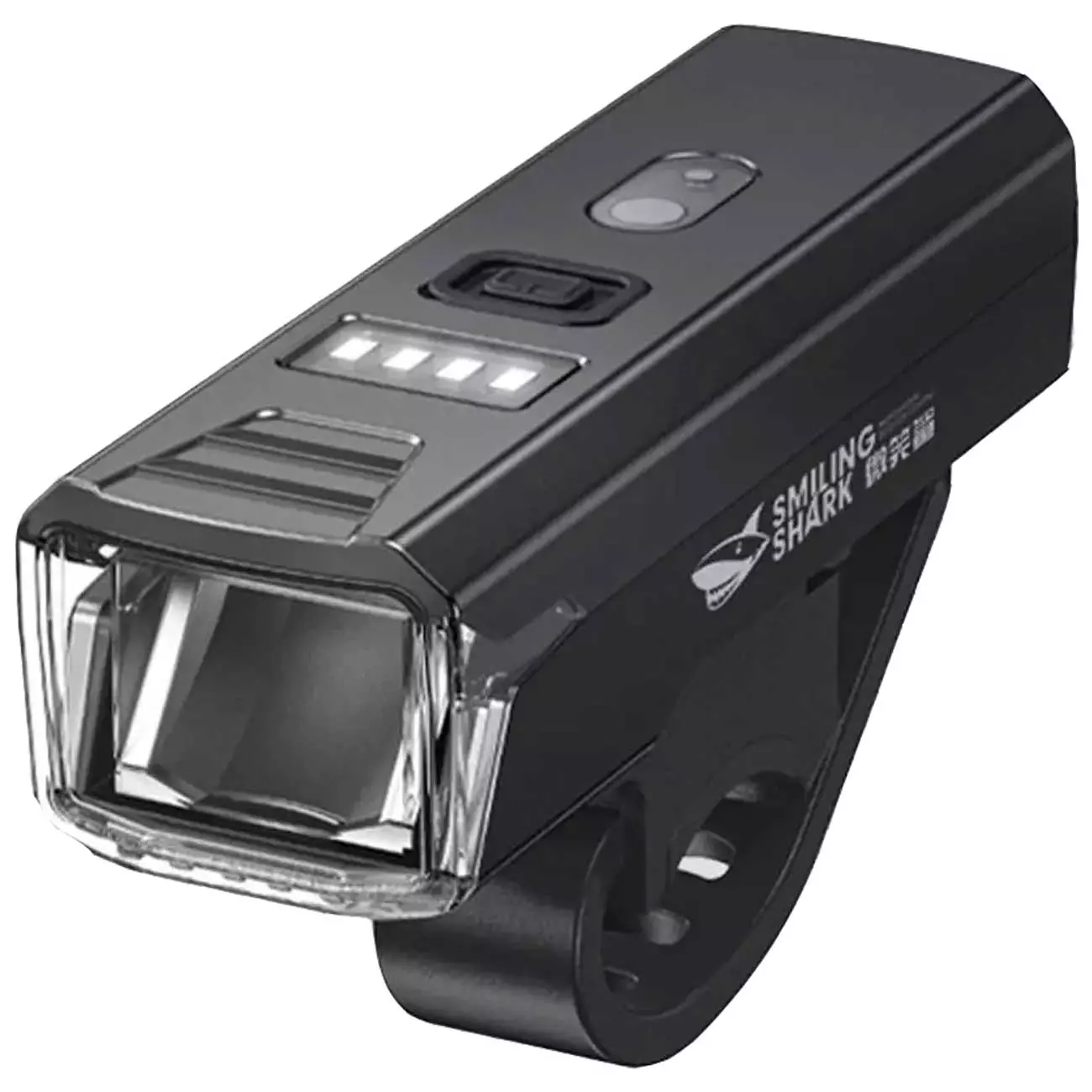 چراغ دوچرخه شارژی اسمایلینگ شارک QX-D400SX