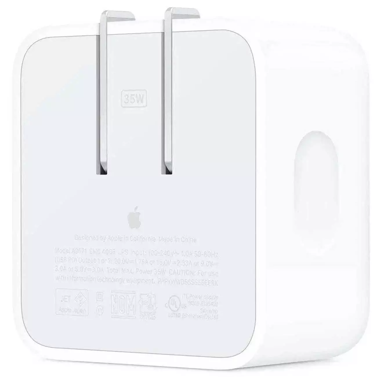 شارژر دیواری تایپ سی اصلی آیفون 35 وات MNWM3