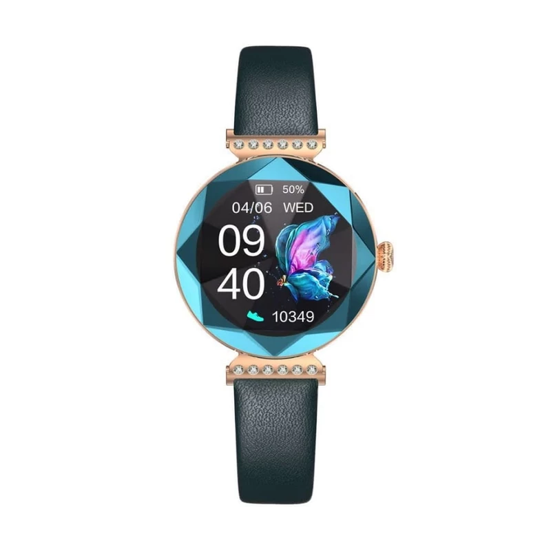 ساعت هوشمند طرح سواروسکی گرین لاین Green Lion Swarovski Smart Watch
