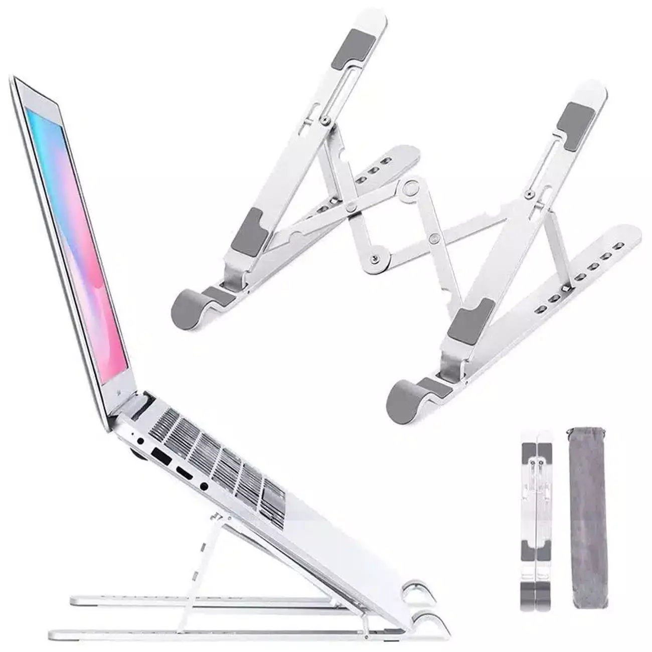 استند و پایه لپ تاپ پلاستیکی تاشو ارلدام EH173