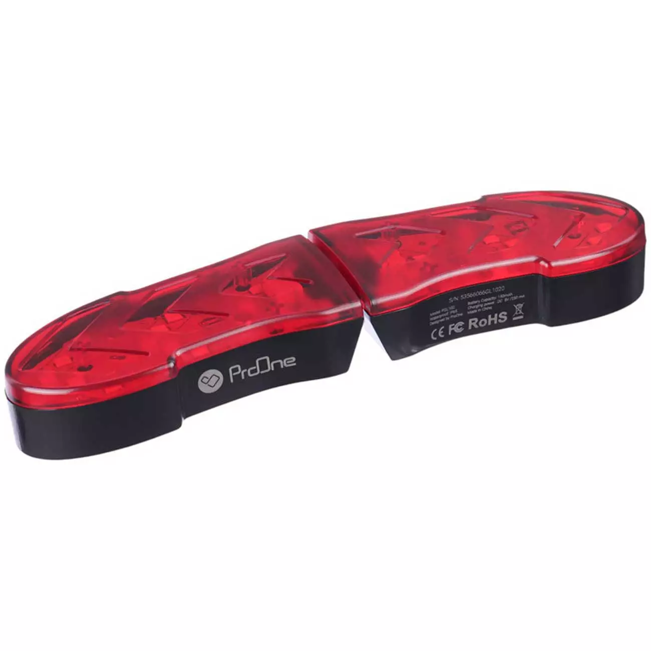 چراغ خطر دوچرخه راهنما دار بی سیم پرووان PGL102