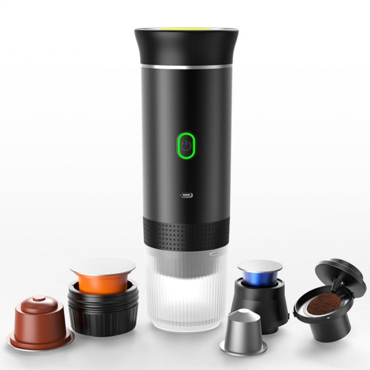 اسپرسو ساز مسافرتی گرین لاین Green Lion Coffee Maker Lite GNCOFMKLTBK