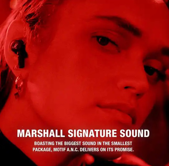 هندفری مارشال Marshal Motif A.N.C True Wireless