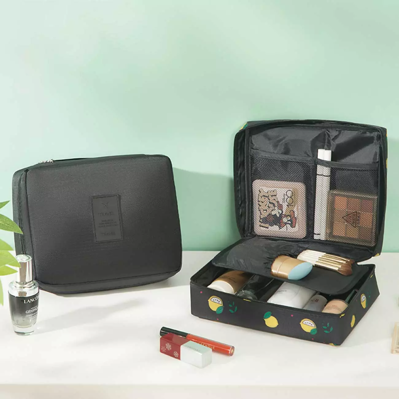 کیف لوازم آرایش مسافرتی چند منظوره Hua Cai