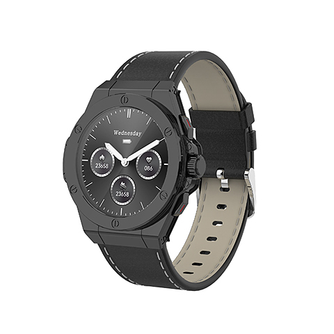 ساعت هوشمند لولو Levelo Oak Automatique Hybrid Smart Watch LVLOAHSBK