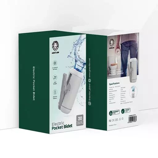 خودشور جیبی گرین لاین Green Lion Electric Pocket Bidet GNPBIDETSPWH