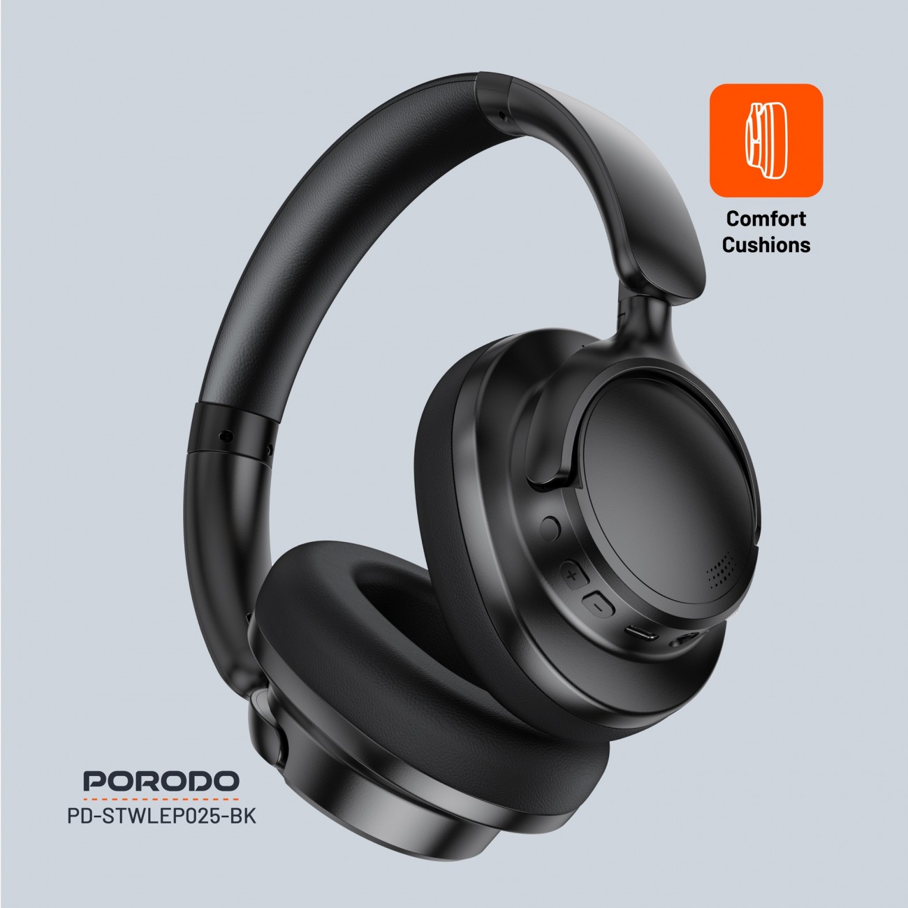 هدست بیسیم پرودو Porodo Soundtec Zen Active Noise-Cancellation Headphone PD-STWLEP025