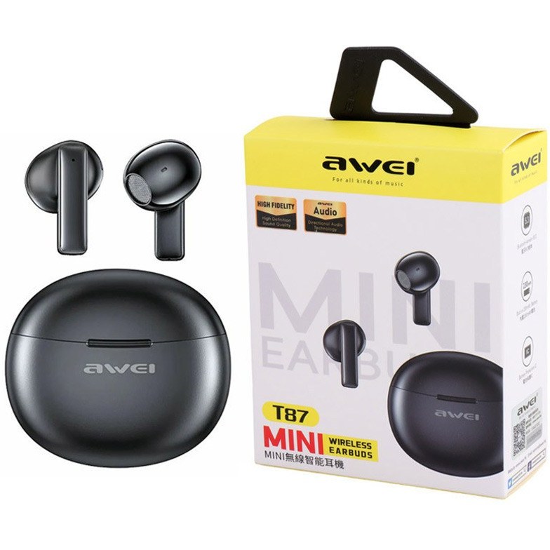 هندزفری بلوتوث اوی Awei T87 Mini Wireless Earbuds