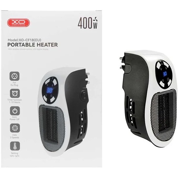 هیتر برقی بخاری فن دار قابل حملXO مدل CF18