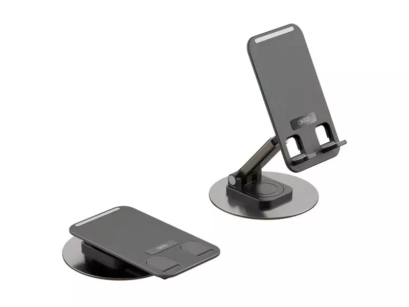 هولدر رومیزی موبایل و تبلت تاشو چرخشی ایکس او XO-C108 FOLDABLE DESKTOP PHONE STAND