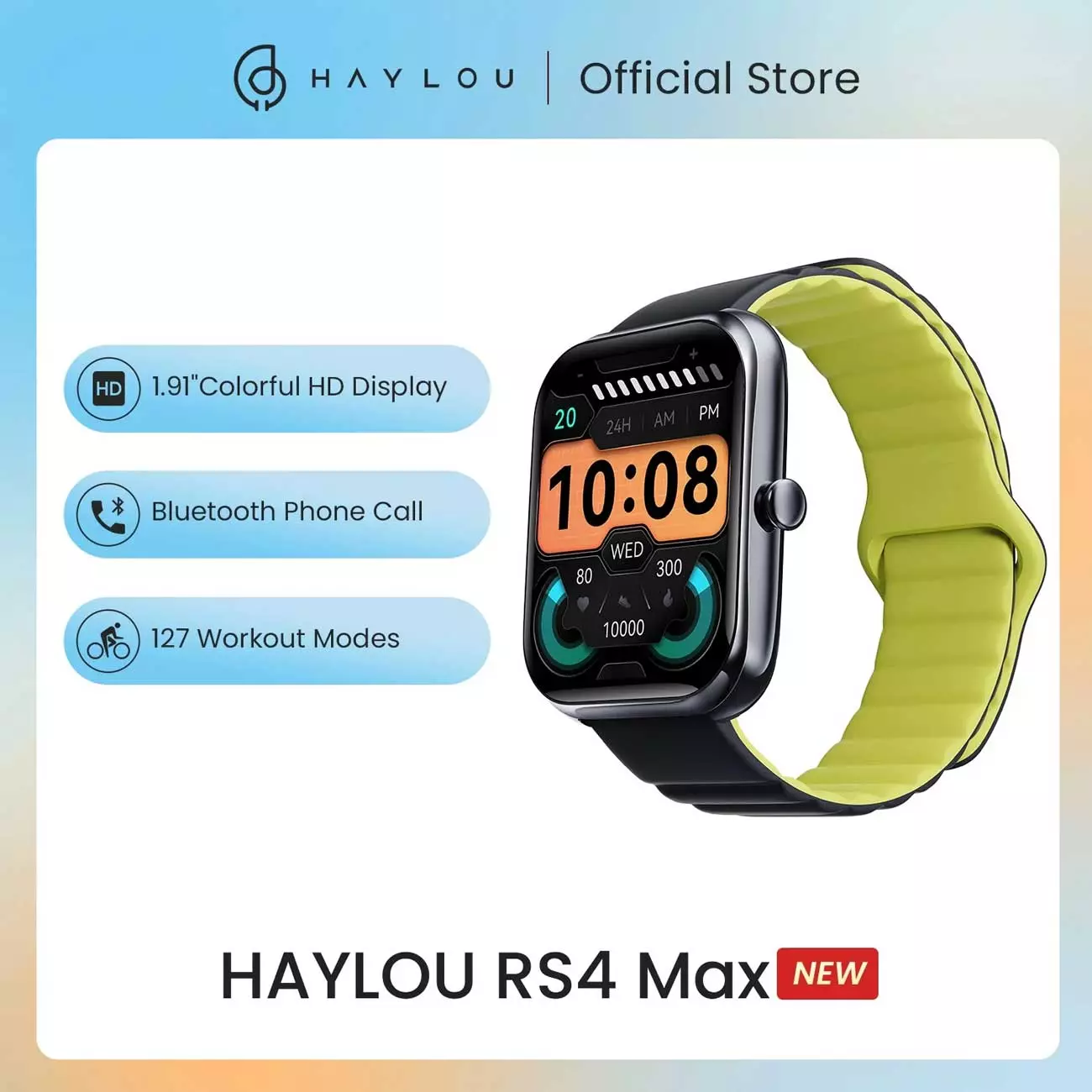 ساعت هوشمند هایلو RS4 MAX