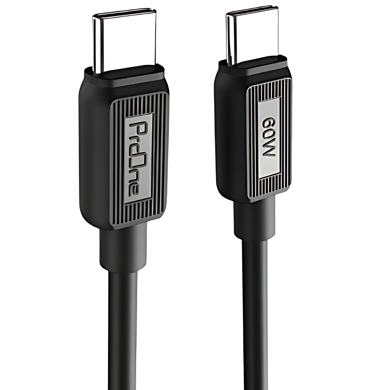 کابل شارژ سریع تایپ سی به تایپ سی 60 وات یک متری پرووان PCC127