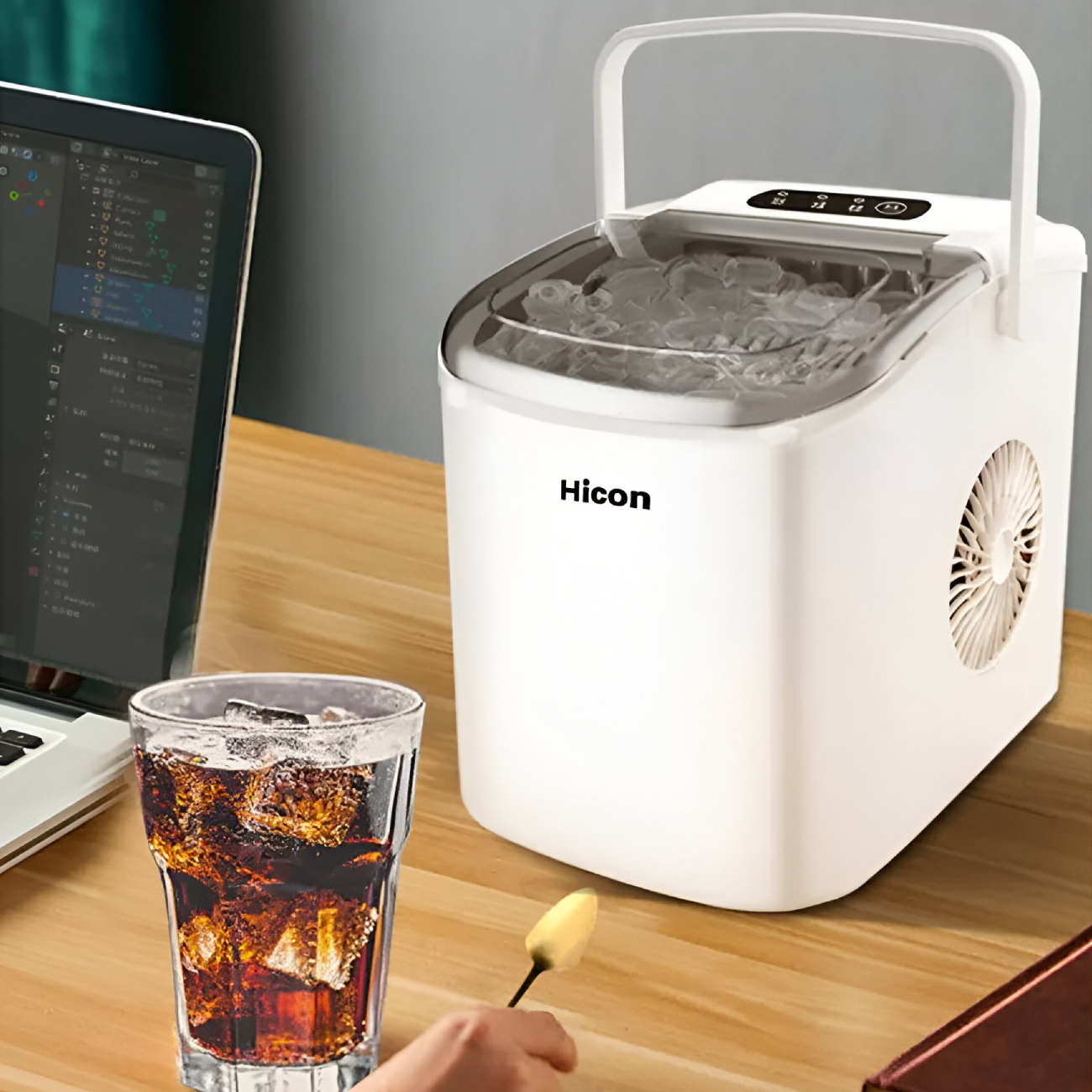 دستگاه یخ ساز اتوماتیک قابل حمل هایکون HZB-16M