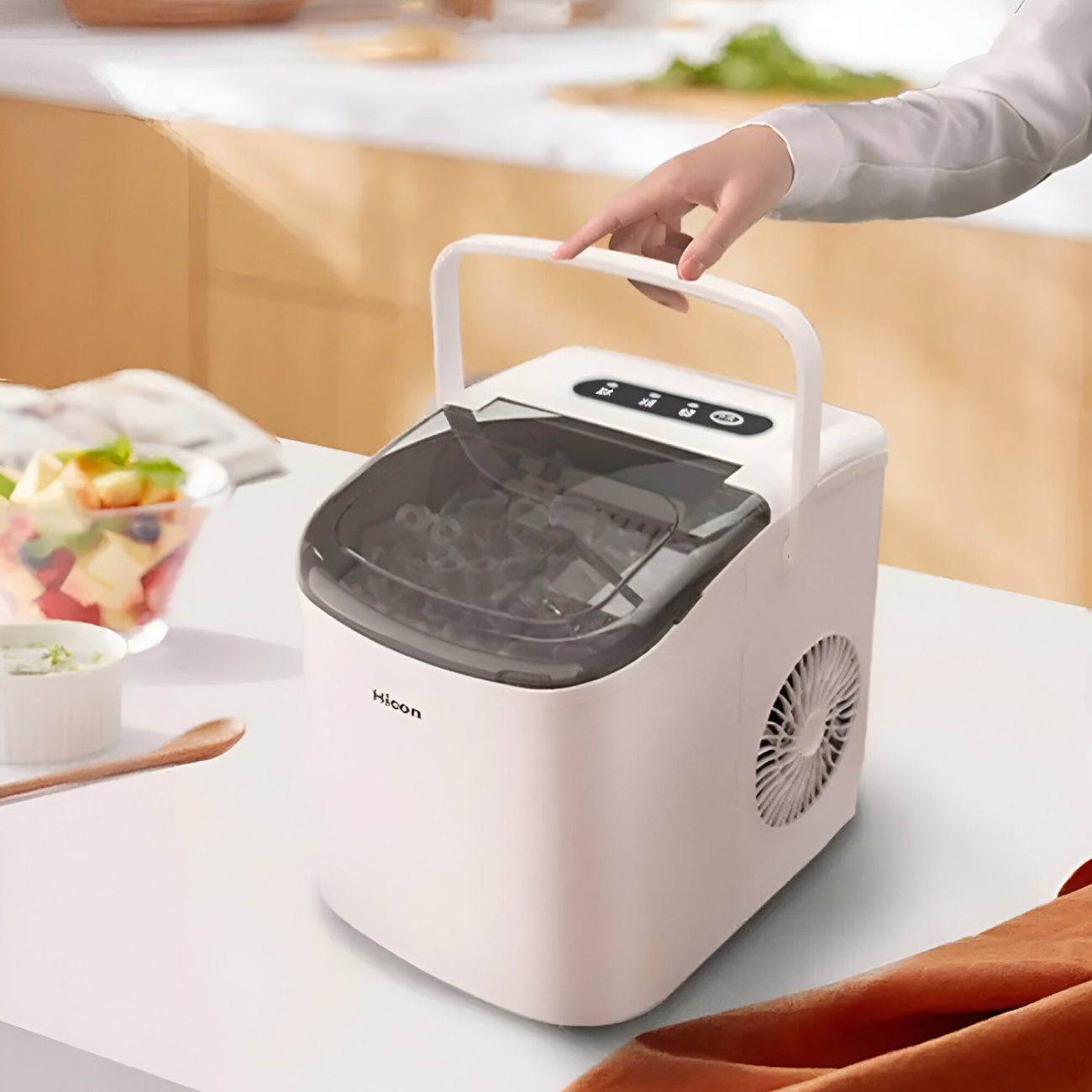دستگاه یخ ساز اتوماتیک قابل حمل هایکون HZB-16M