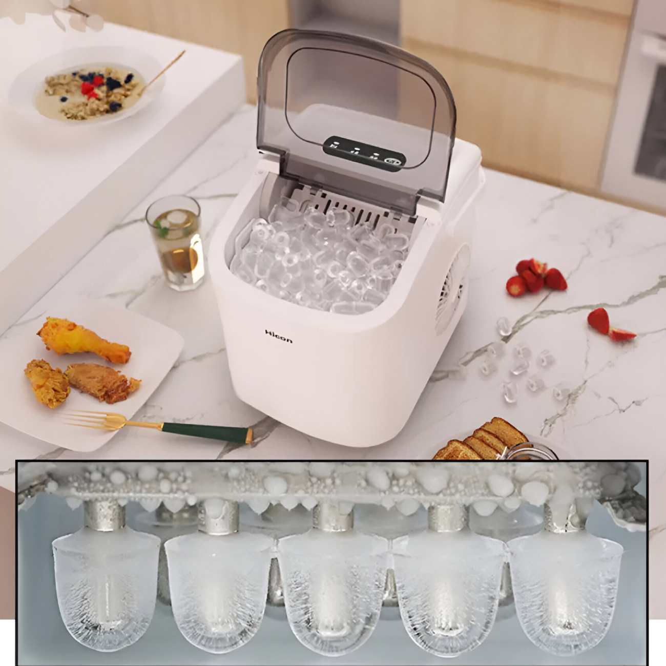 دستگاه یخ ساز اتوماتیک قابل حمل هایکون HZB-16M
