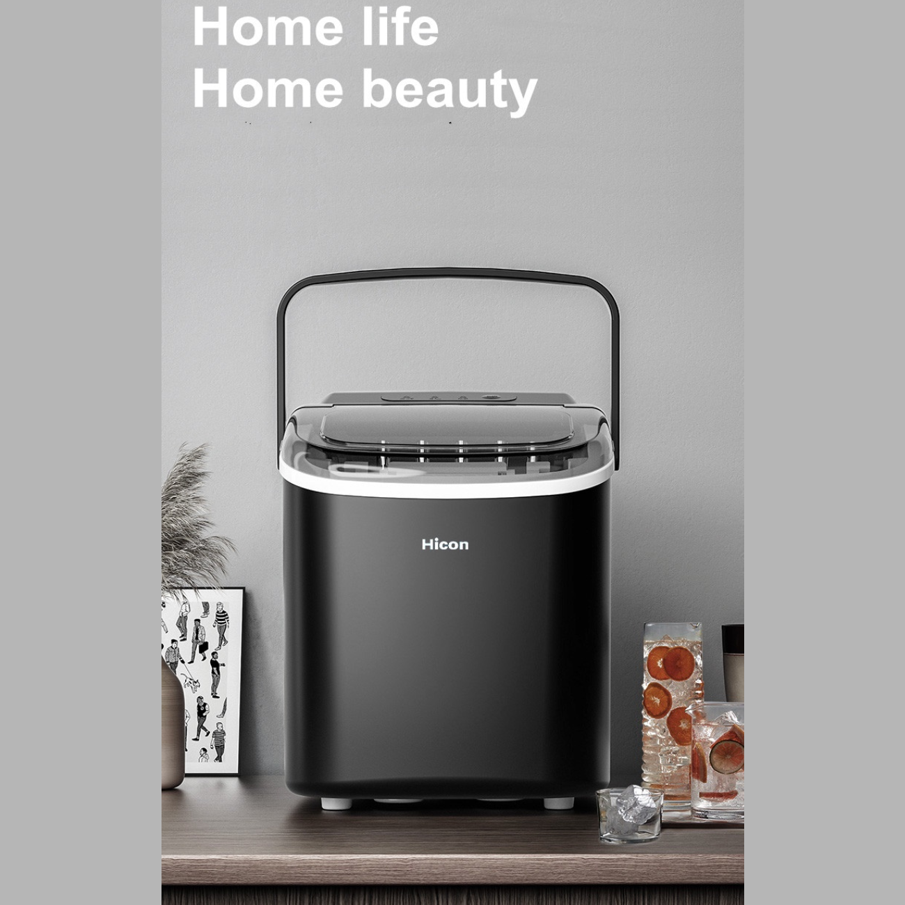 دستگاه یخ ساز اتوماتیک قابل حمل هایکون HZB-16M