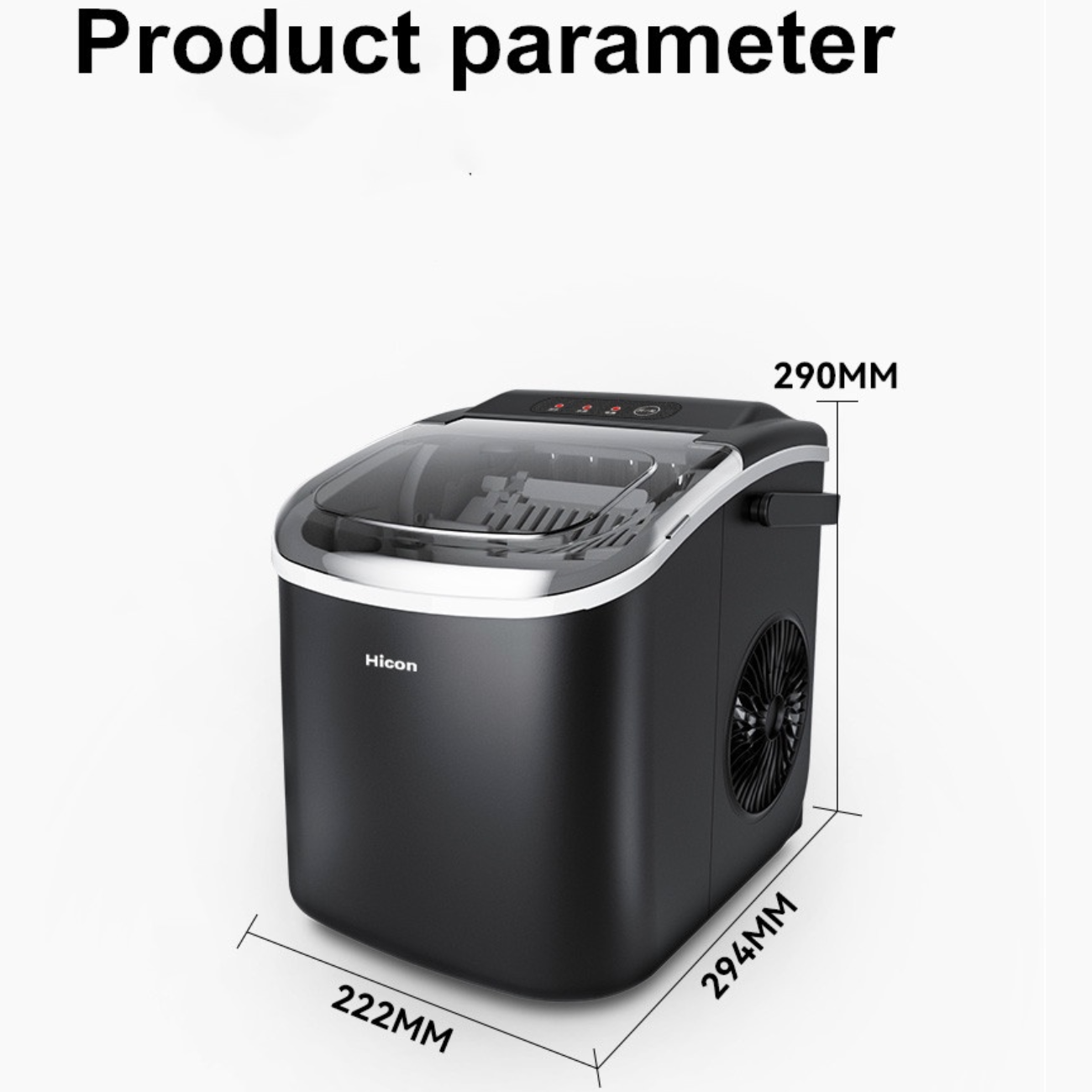 دستگاه یخ ساز اتوماتیک قابل حمل هایکون HZB-16M