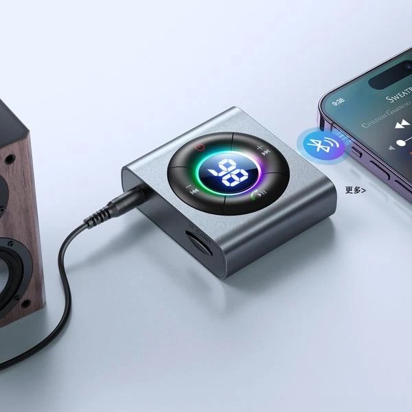 فرستنده و گیرنده بلوتوثی جوبروم JoyroomWireless Transmitter/Receiver JR-CB2 pro