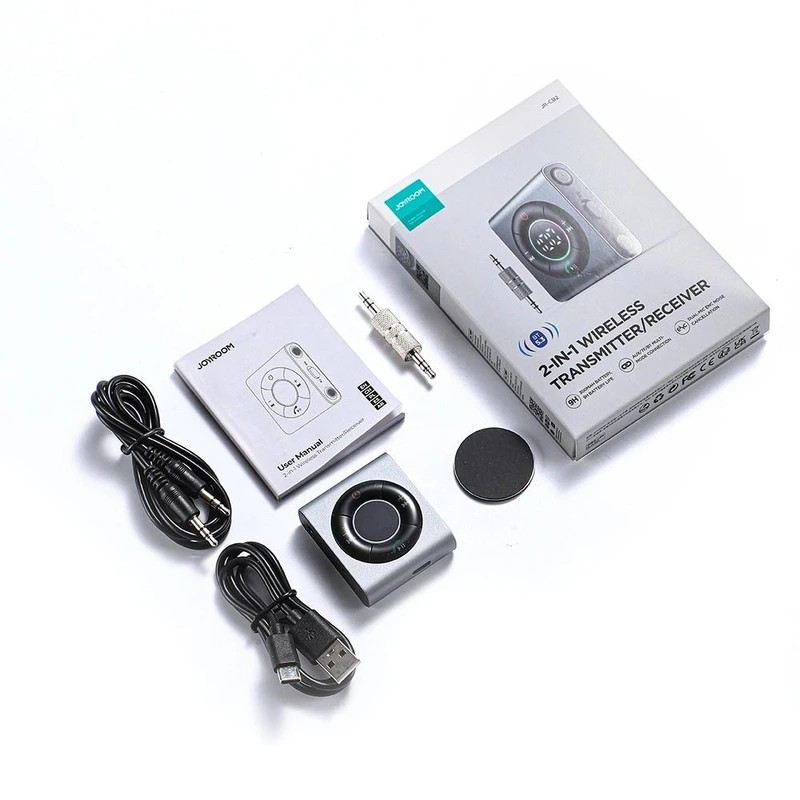 فرستنده و گیرنده بلوتوثی جوبروم JoyroomWireless Transmitter/Receiver JR-CB2 pro