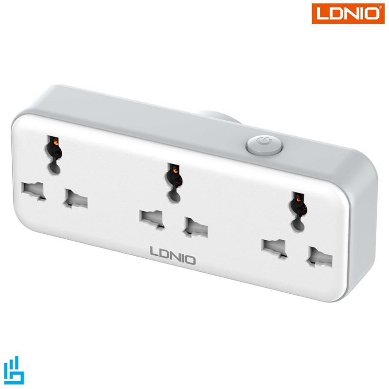 چند راهی برق 3 پورت الدینیو Ldnio Universal Outlet 2500W SC3317