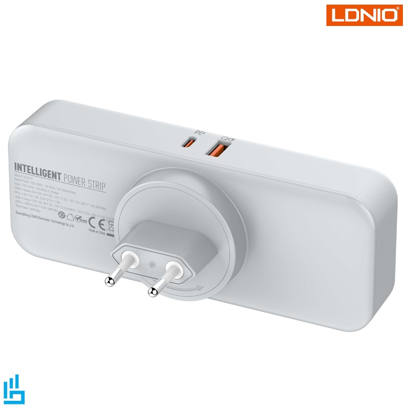 چند راهی برق 3 پورت الدینیو Ldnio Universal Outlet 2500W SC3317