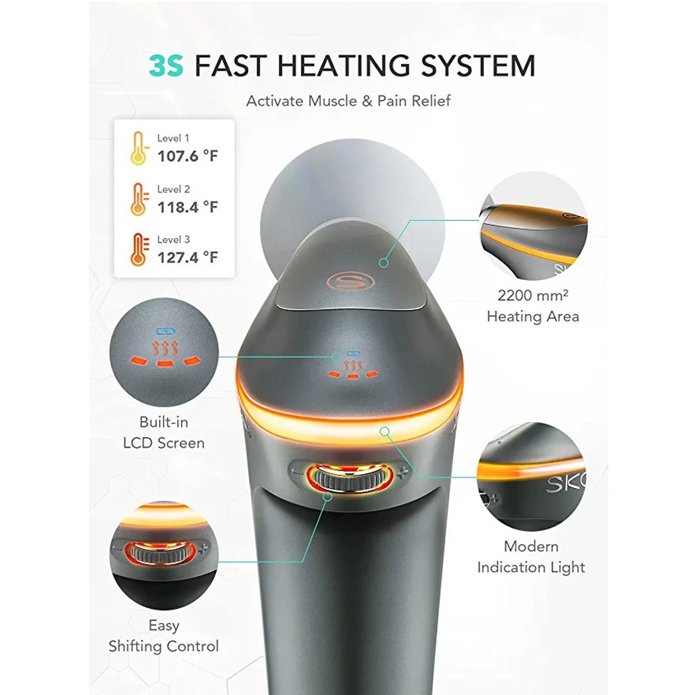 ماساژور تفنگی اس کی جی SKG massage gun F7-E