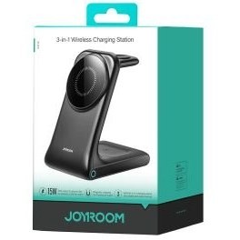 شارژ وایرلس رومیزی 3 در 1 جویروم JOYROOM 3 in 1 Wireless Charging Station JR-W15