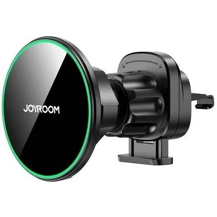هولدر مگنتی و شارژر وایرلس دریچه کولری جویروم Joyroom Magnetic Wireless Car Charger Holder JR-ZS412