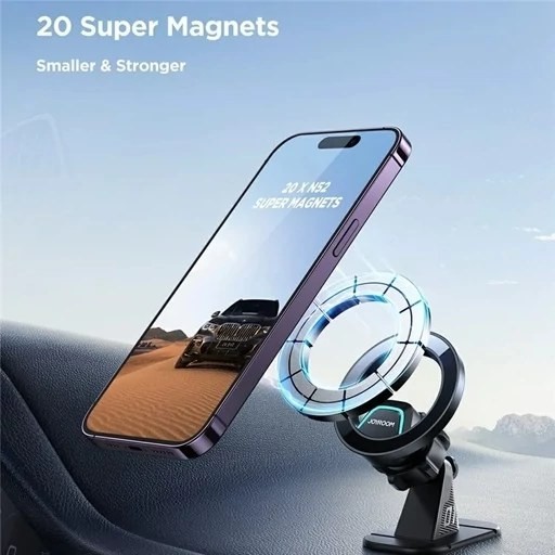 هولدر رو داشبوردی مگنتی جویروم Joyroom Magnetic Car Phone Mount JR-ZS376