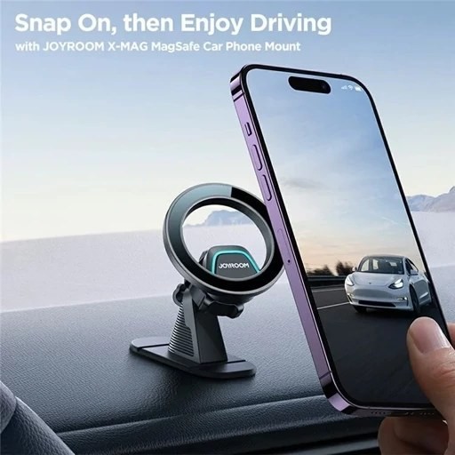 هولدر رو داشبوردی مگنتی جویروم Joyroom Magnetic Car Phone Mount JR-ZS376
