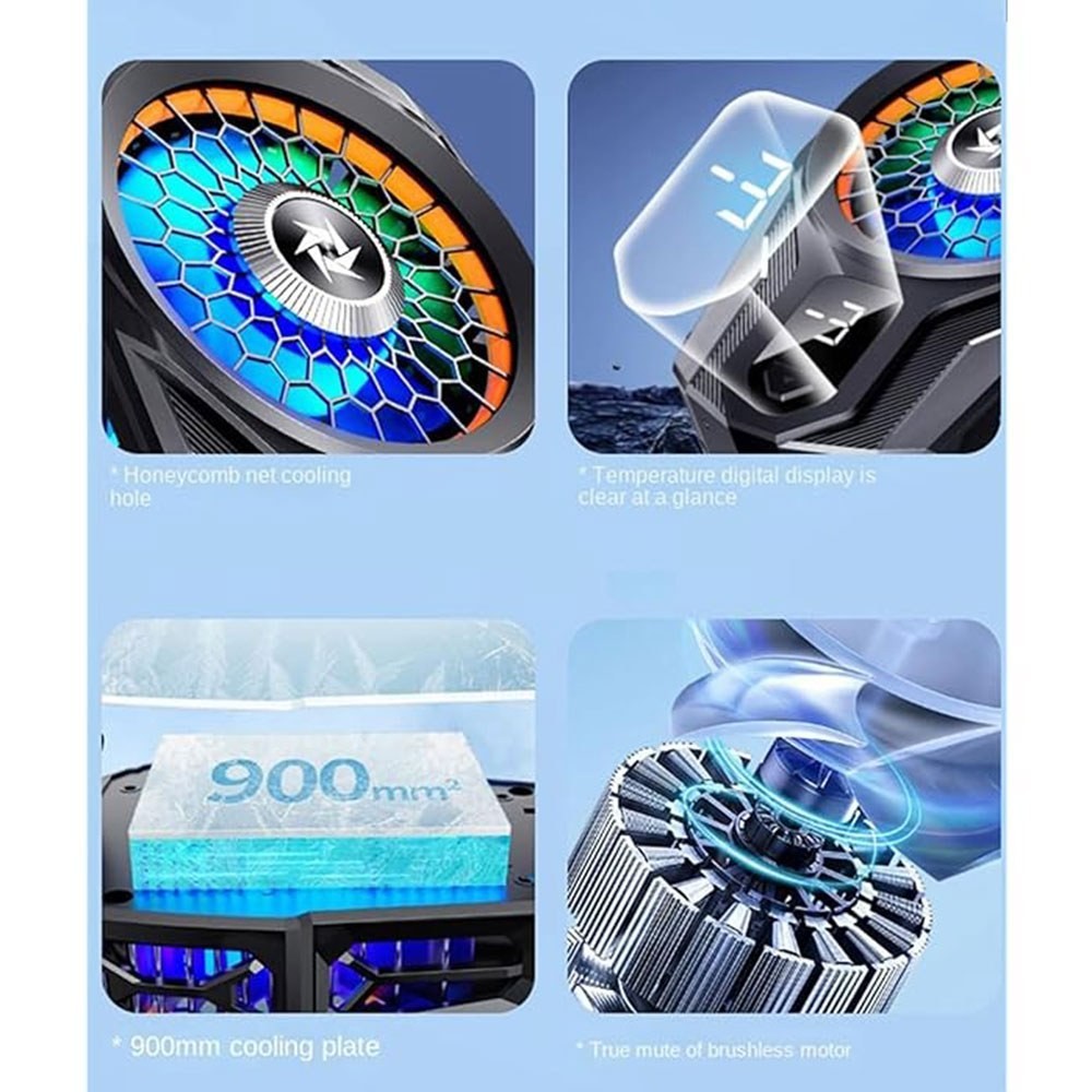 فن خنک کننده گیمینگ موبایل ایکس او XO Cooling Radiator XO-SL08