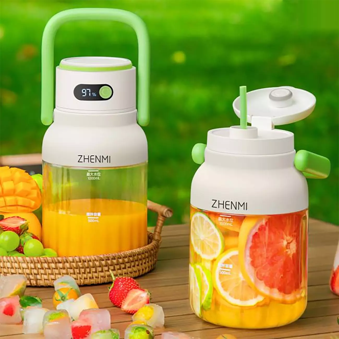 مخلوط‌کن و آبمیوه‌گیری شارژی قابل حمل شیائومی ZMGZ-J15