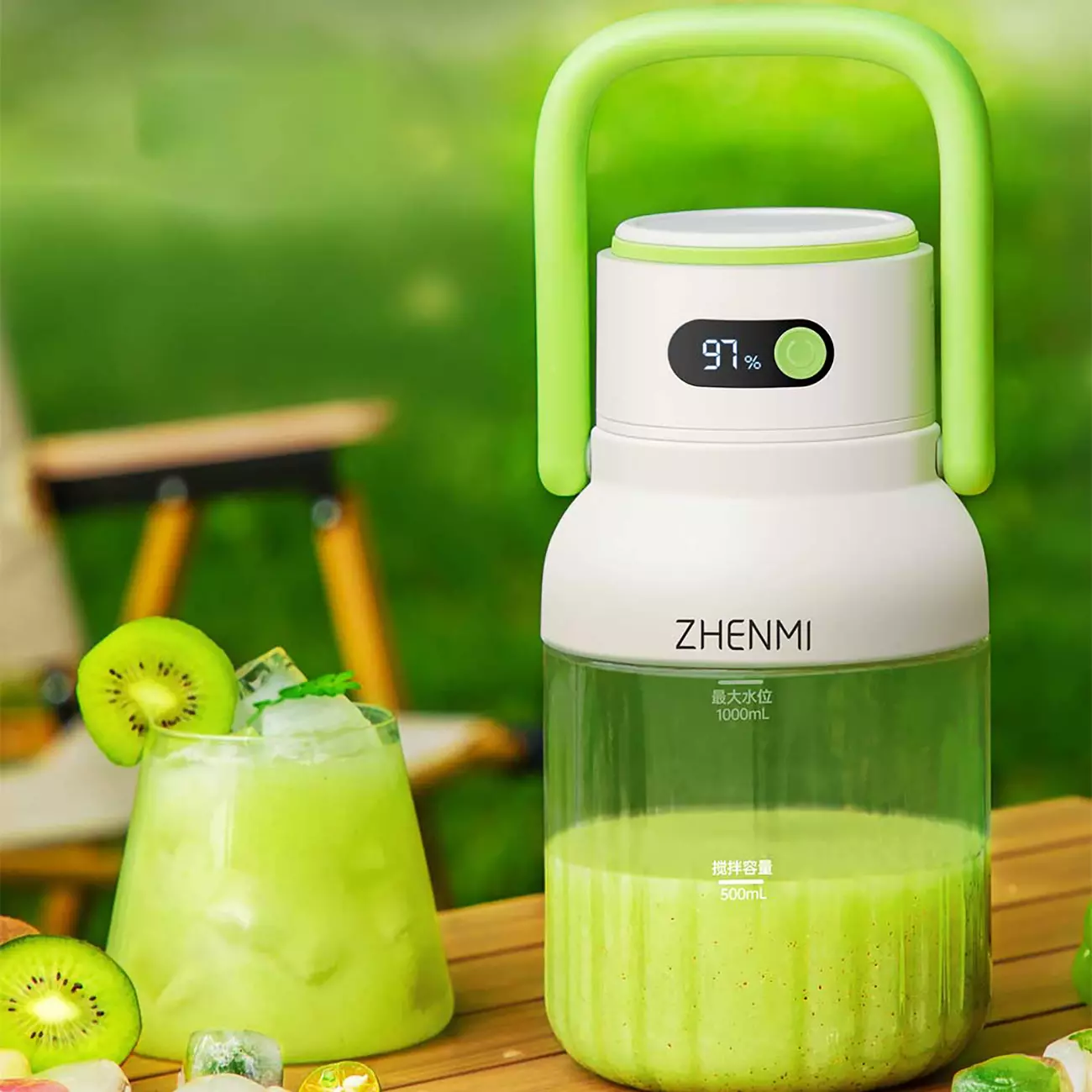 مخلوط‌کن و آبمیوه‌گیری شارژی قابل حمل شیائومی ZMGZ-J15