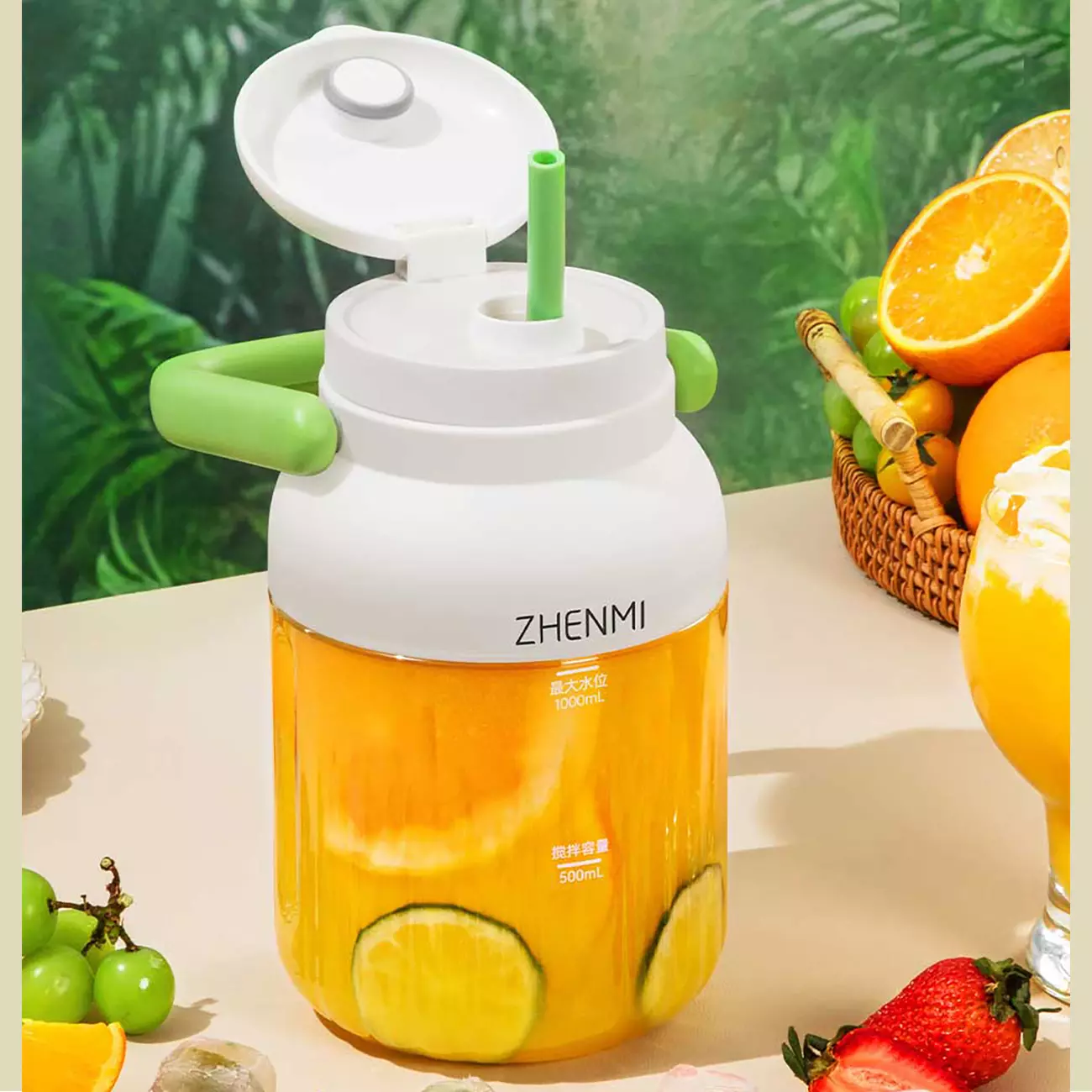 مخلوط‌کن و آبمیوه‌گیری شارژی قابل حمل شیائومی ZMGZ-J15