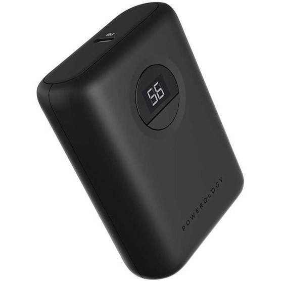 پاوربانک 20 وات 10000 با کابل پاورولوژی Powerology Ultra-Compact PD Power Bank PPBCHA04