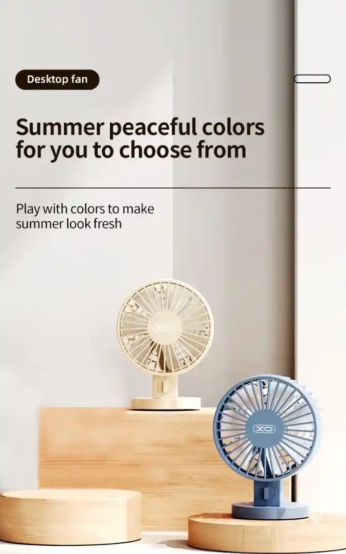 پنکه رو میزی ایکس او XO USB Dual Blade fan XO-MF82